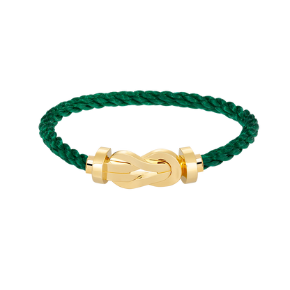 [LUCKY LOVE]CHANCE LARGE 8 FIGURE BUCKLE NO DIAMOND BRACELET GOLD