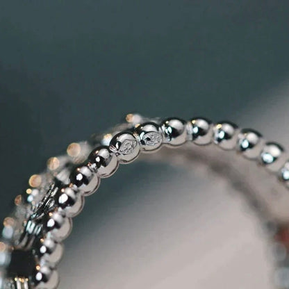 [LUCKY LOVE]CLOVER KALEIDOSCOPE RING 10MM