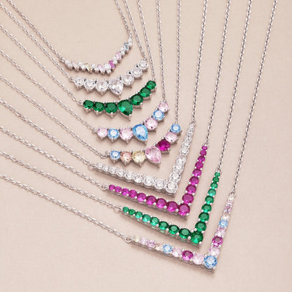 [LUCKY LOVE]Ornate Round Cut Necklace
