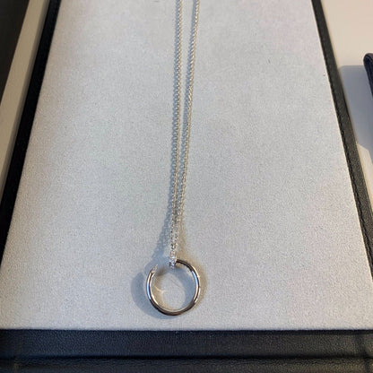 [LUCKY LOVE]JUSTE NECKLACE SILVER
