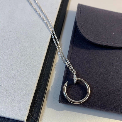 [LUCKY LOVE]JUSTE NECKLACE SILVER