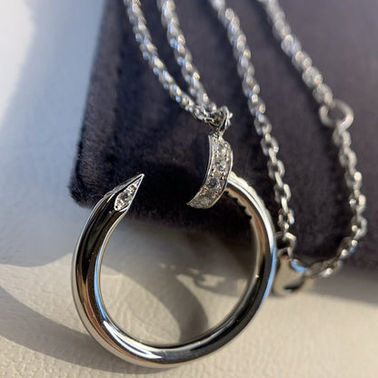 [LUCKY LOVE]JUSTE NECKLACE SILVER
