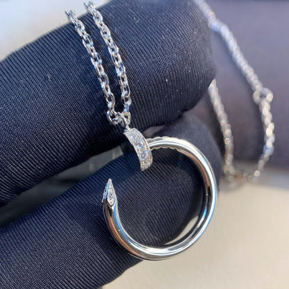[LUCKY LOVE]JUSTE NECKLACE SILVER