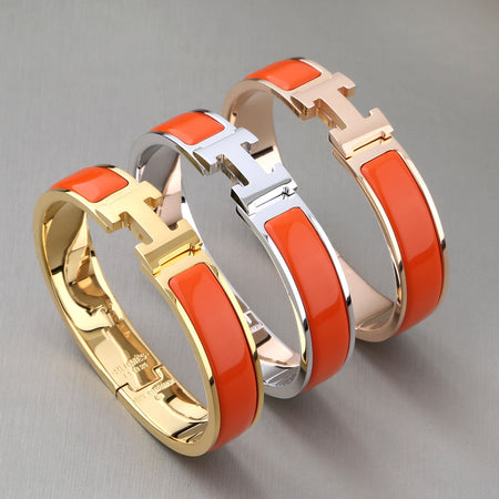[LUCKY LOVE]H ORANGE BRACELET