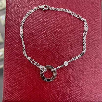 [LUCKY LOVE]LOVE BRACELET 2 DIAMOND