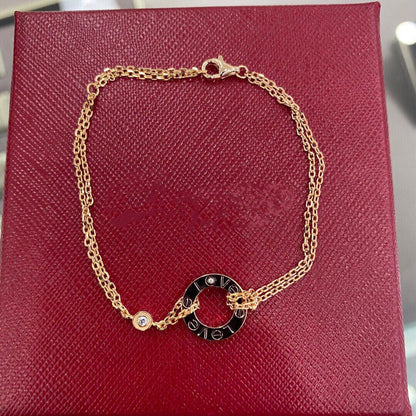 [LUCKY LOVE]LOVE BRACELET 2 DIAMOND