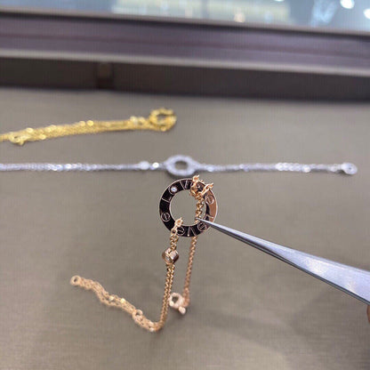 [LUCKY LOVE]LOVE BRACELET 2 DIAMOND