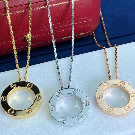 [LUCKY LOVE]LOVE NECKLACE 16MM