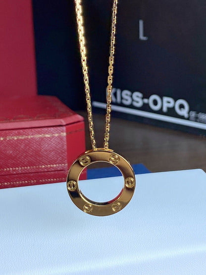 [LUCKY LOVE]LOVE NECKLACE 16MM