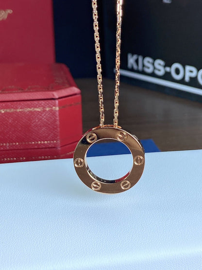 [LUCKY LOVE]LOVE NECKLACE 16MM