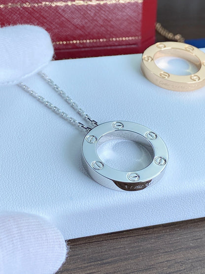 [LUCKY LOVE]LOVE NECKLACE 16MM