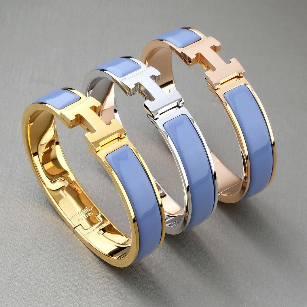 [LUCKY LOVE]H BRACELET ROMANTIC BLUE 12MM
