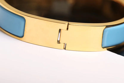 [LUCKY LOVE]H CLOUD BLUE BRACELET GOLD DIAMOND
