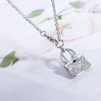 [LUCKY LOVE]AMULETTE PEDANT SILVER NECKLACE