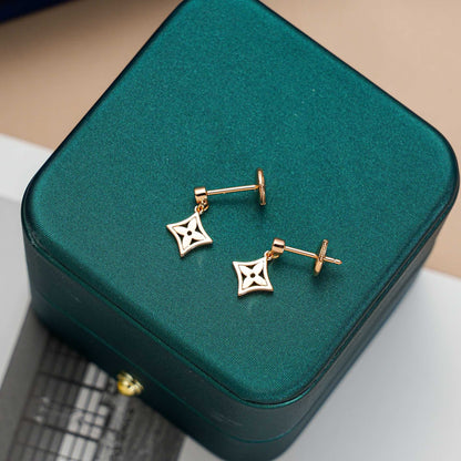 [LUCKY LOVE]STAR EARRINGS GOLD
