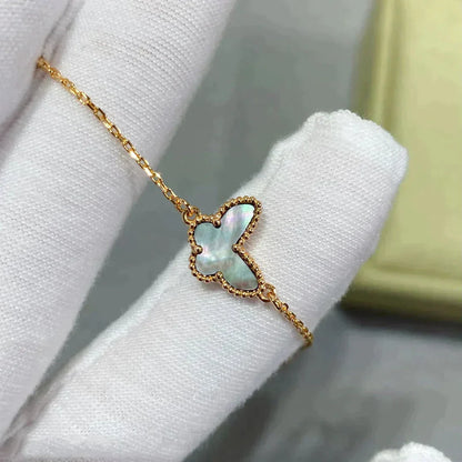 [LUCKY LOVE]BUTTERFLY DARK MOP BUTTERFLY BRACELET