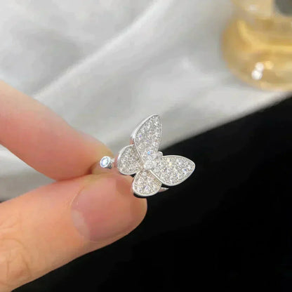 [LUCKY LOVE]BUTTERFLY DIAMOND RING