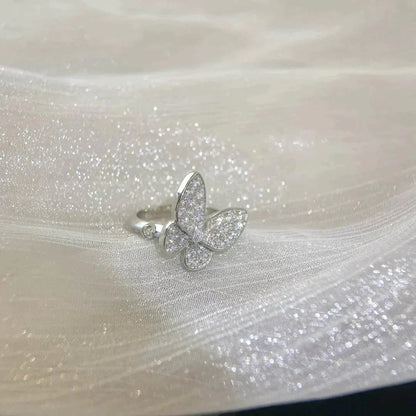 [LUCKY LOVE]BUTTERFLY DIAMOND RING