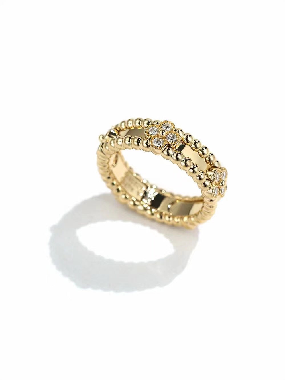 [LUCKY LOVE]PERLEE GOLD DIAMOND RING