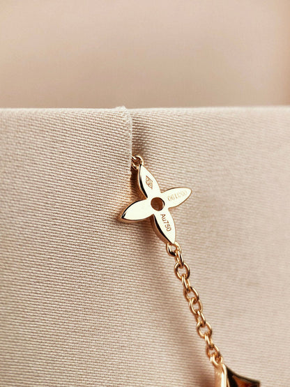 [LUCKY LOVE]STAR AND SUN 7 MOTIFS GOLD BRACELET