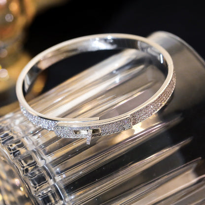 [LUCKY LOVE]KELLY BRACELET DIAMOND PAVED