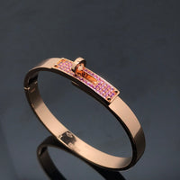 [LUCKY LOVE]KELLY BRACELET PINK DIAMOND