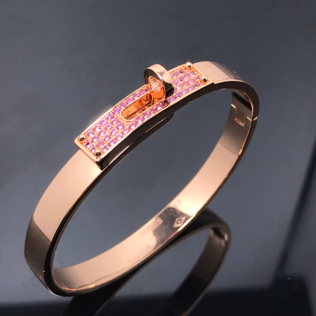 [LUCKY LOVE]KELLY BRACELET PINK DIAMOND