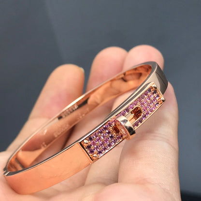 [LUCKY LOVE]KELLY BRACELET PINK DIAMOND