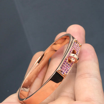 [LUCKY LOVE]KELLY BRACELET PINK DIAMOND