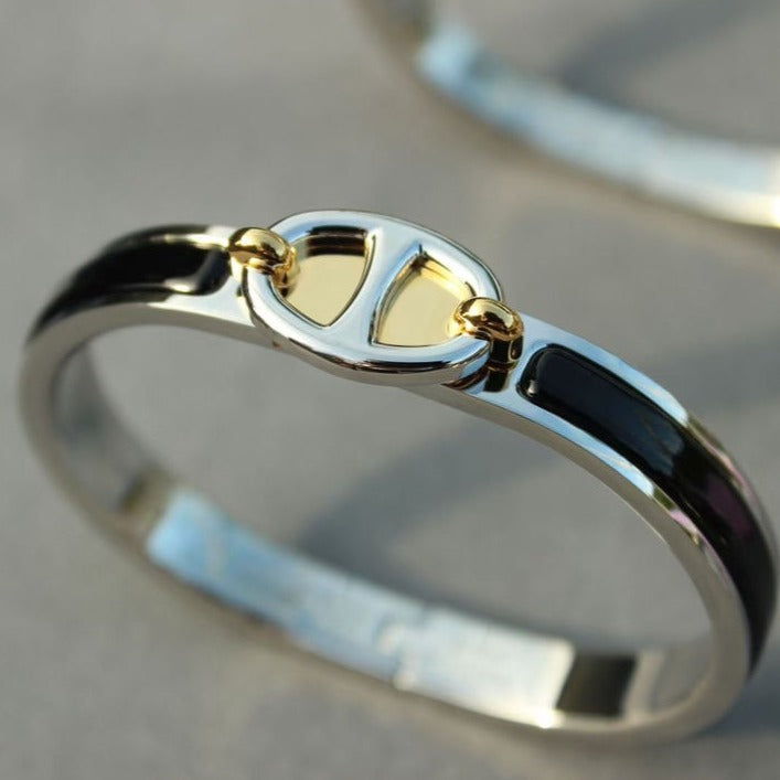 [LUCKY LOVE]CLIC CHAINE SILVER BRACELET