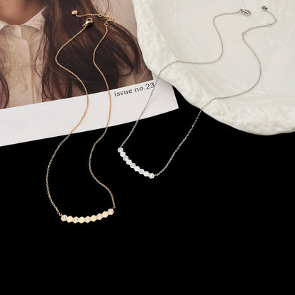 [LUCKY LOVE]BEE MY LOVE DIAMOND NECKLACE