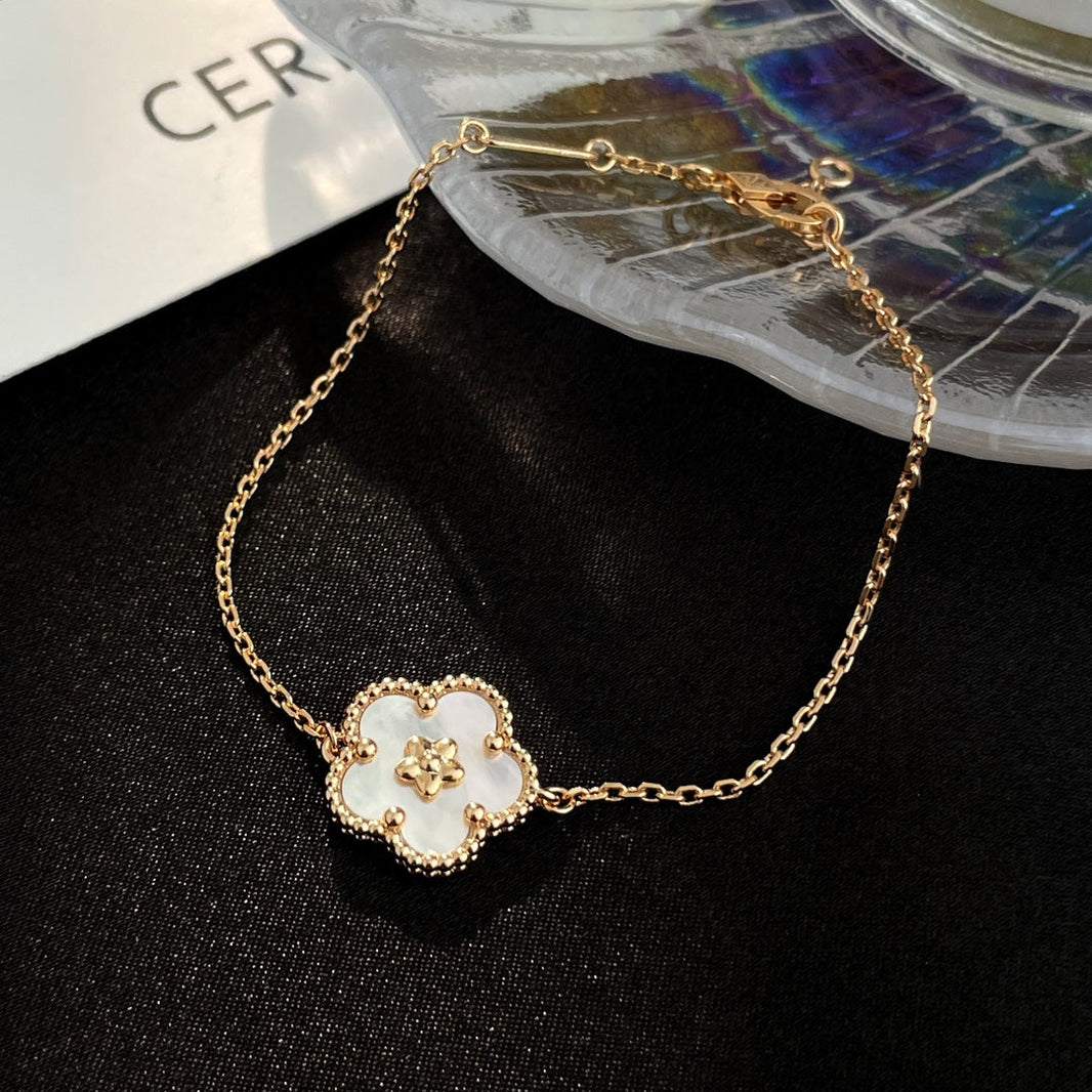 [LUCKY LOVE]LUCKY SPRING ROSE GOLD MOP BRACELET