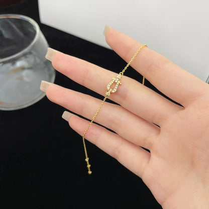 [LUCKY LOVE]FORCE 10 FULL DIAMOND BUCKLE CHAIN LINK MINI MODEL