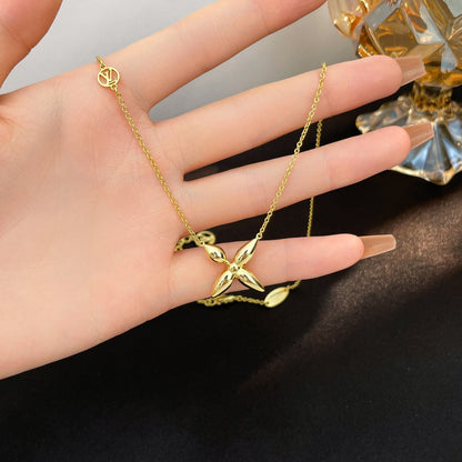 [LUCKY LOVE]LOUISETTE GOLD NECKLACE