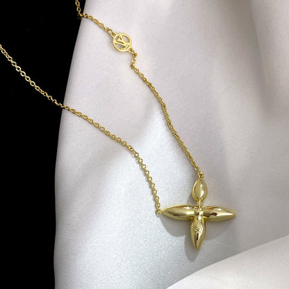 [LUCKY LOVE]LOUISETTE GOLD NECKLACE