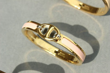 [LUCKY LOVE]CLIC CHAINE GOLD BRACELET