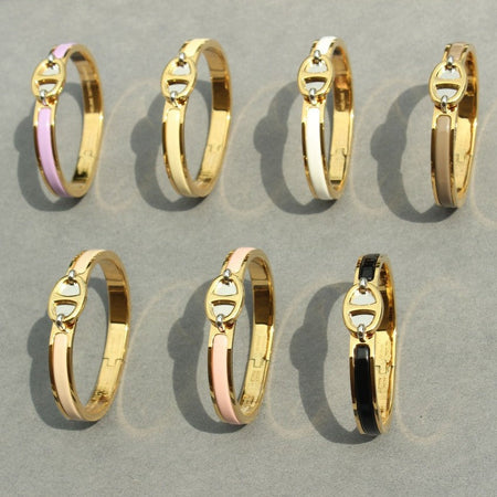 [LUCKY LOVE]CLIC CHAINE GOLD BRACELET