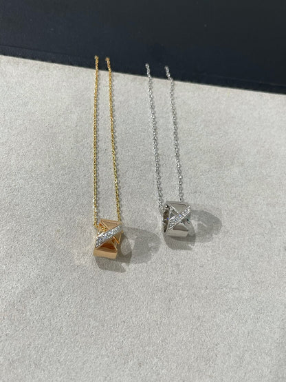 [LUCKY LOVE]LIENS EVIDENCE DIAMOND NECKLACE