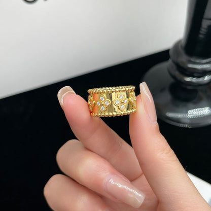 [LUCKY LOVE]PERLEE DIAMOND LARGE RING