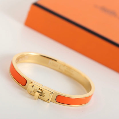 [LUCKY LOVE]HM KELLY ORANGE BRACELET