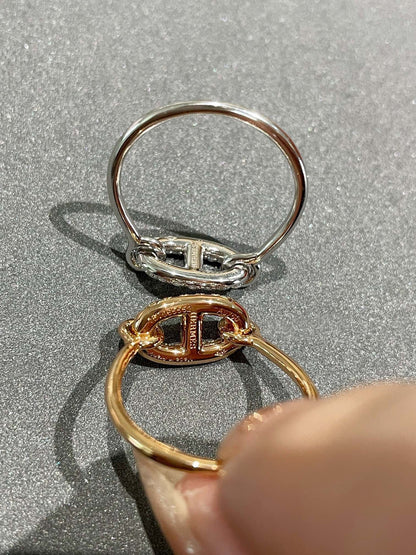 [LUCKY LOVE]RONDE SMALL DIAMOND RING
