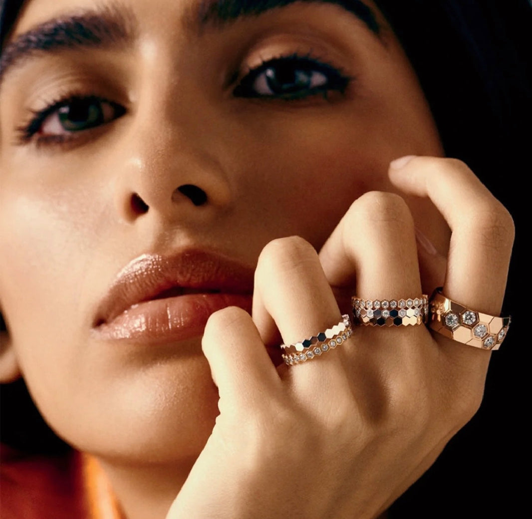 [LUCKY LOVE]BEE LOVE DIAMOND LARGE RING