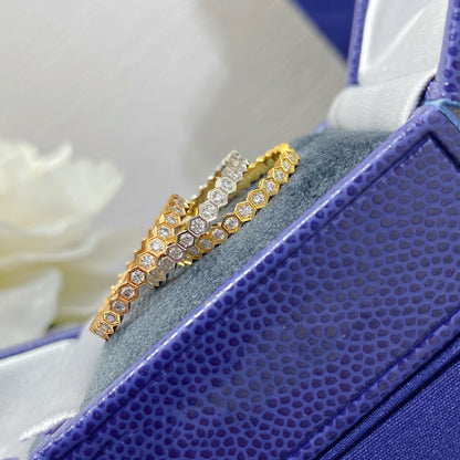 [LUCKY LOVE]BEE LOVE DIAMOND PAVED SMALL RING