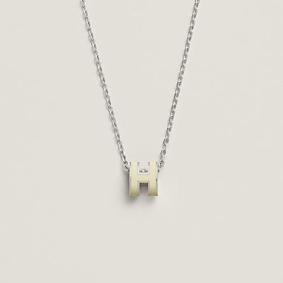 [LUCKY LOVE]HM CLIC YELLOW ENAMEL GOLD NECKLACE