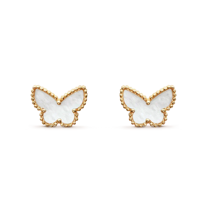 [LUCKY LOVE]SWEET BUTTERFLY MOP EARSTUDS