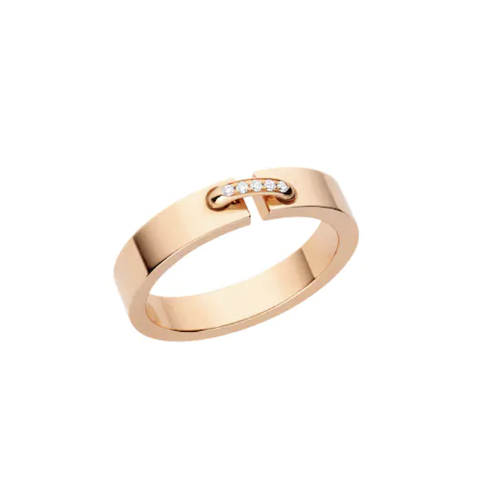 [LUCKY LOVE]ALLIANCE LIENS VIDENCE DIAMOND 4MM RING