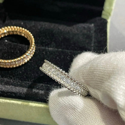 [LUCKY LOVE]PERLEE DIAMOND SILVER RING