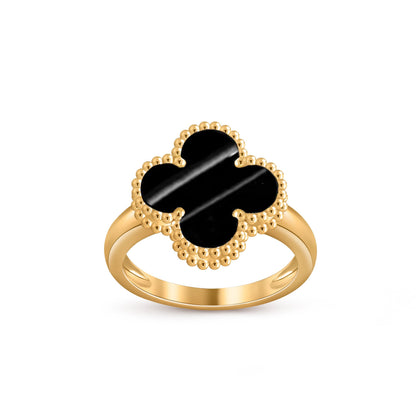 [LUCKY LOVE]CLOVER RING GOLD COLLECTION