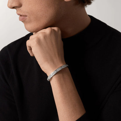 [LUCKY LOVE]LOVE BRACELET 6.1MM DIAMOND-PAVED 10 BIG DIAMONDS
