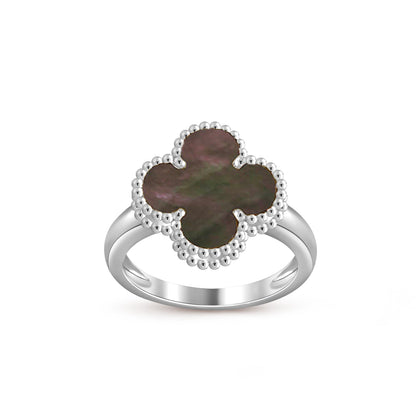 [LUCKY LOVE]CLOVER SILVER RING COLLECTION